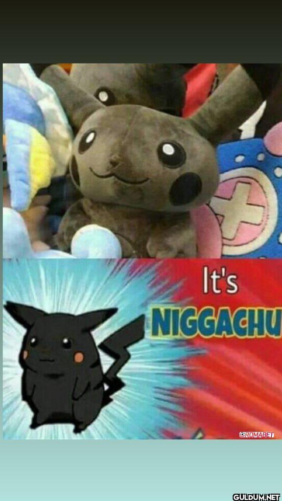 It's NIGGACHU ROMABET   Kaynak