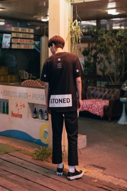 koreanmodel:KOREANMODEL street-style project featuring Choi Jae Won wearing Stoned &amp; Co tshirt shot by Kim Gom  