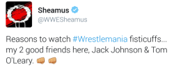 crazyredheadedgirl:New tweet by Sheamus