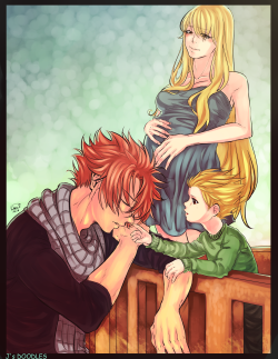 leons-7:  ~NaLu Collab~Lineart: Js-doodlesColor: