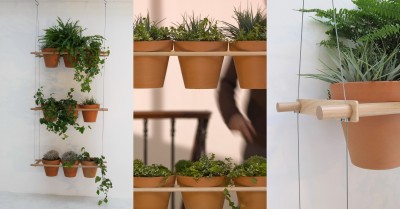 A #Plant room divider, an original way to put #flowers in your interior, by Compagnie http://bit.ly/1vV56iT