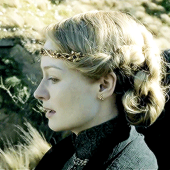 timeladv:Eowyn’s beautiful updo at Theodred’s funeral.