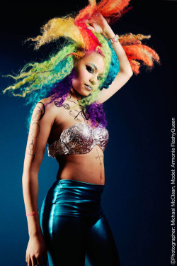 armonie-flashy-queen:  Photographer: Micheal McClean Model: Armonie FlashyQueen 