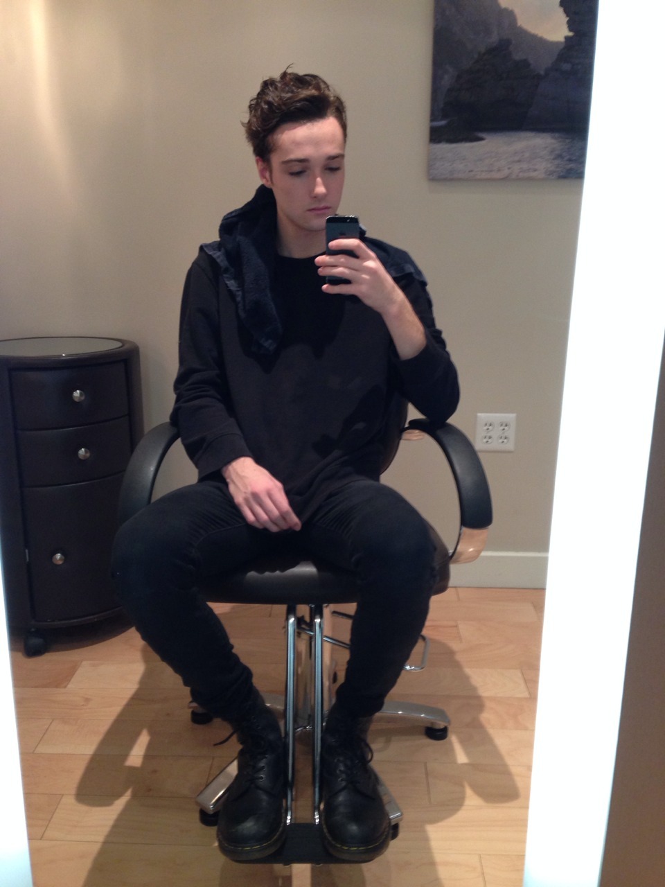 heartless:  All black everything