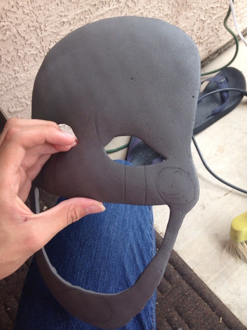 Guess What's Being Forged Into A Mask?