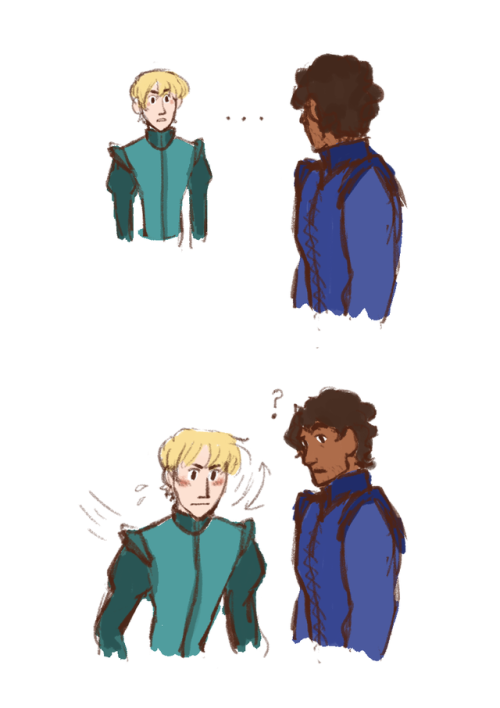 magiclamd: fara-arts: He strong Just a quick scene from Captured Prince to ease me back into ma