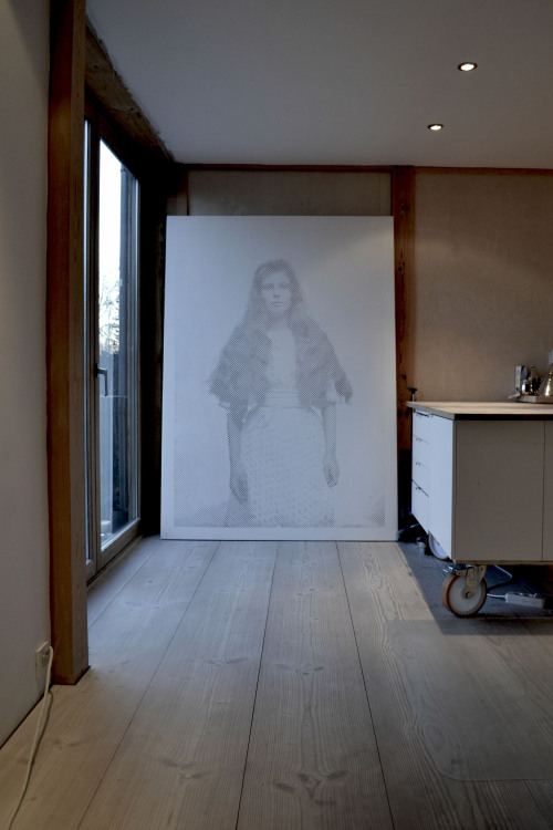 Home atelier of the Norwegian artist Anne Karin Furunes