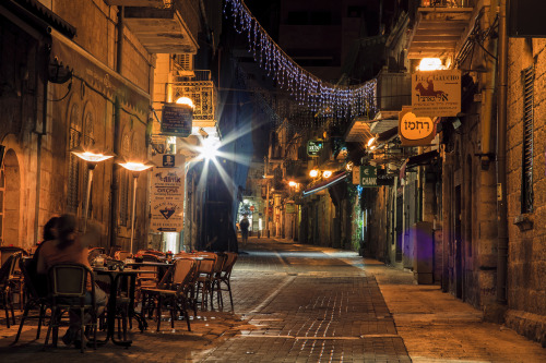 Peacfull Alley by Uri Baruch Jerusalem, Israel