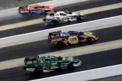 enginedynamicsinc:   4 Wide F/C at Z Max - Nitro in the air.  4wide drag racing? AWESOME!!