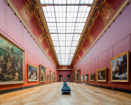 lesfressange:                                                Great Halls of Art1. Salle Mollien, Lou