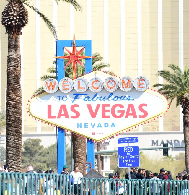 Welcome to Vegas, put your hands behind your back, you&rsquo;re under arrest. She was my favorite. When I saw her on the escalator I knew I had to get back to get some shots.