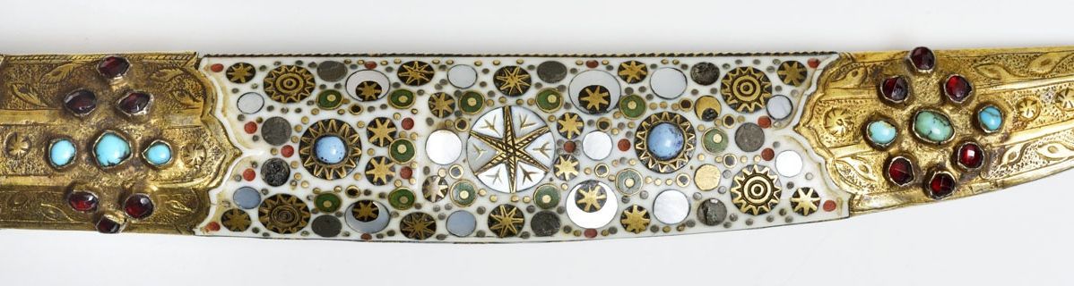 art-of-swords: Mamluk Knife  Dated: 14th - 16th century Culture: Arabic (Mamluk Sultanate