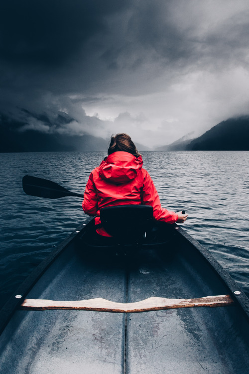 macalaelliottphotography:  Storm on the Lake | Lake Crescent, Olympic National ParkMacala Elliott Photography