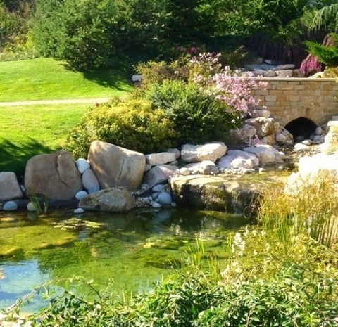 Fountain In ParisAn Example Of A Large Mediterranean Partial Sun Backyard Water Fountain Landscape In