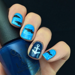 nailpornography:  Shark Week NOTW inspiration!