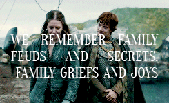 aegontargaryen:To the outside world we all grow old. But not to b r o t h e r s and s i s t e r s. W