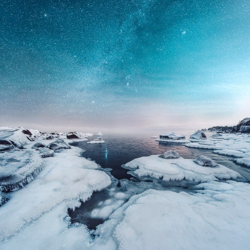 landscape-photo-graphy:The Beauty of Finland &amp; Iceland Captured Through Multiple Exposure La