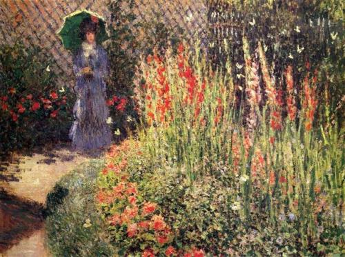 claudemonet-art:  Gladioli 1876 Claude Monet