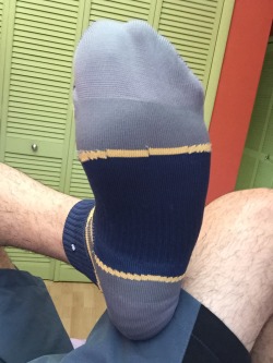 gayandsocks:  Get in here!!! Enjoy my socks.