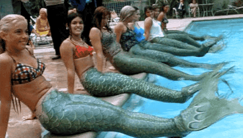 adventurelandia:Mermaid tryouts at the Disneyland Hotel