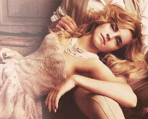 :  Emma Watson for Vogue Italia (October 2008)     