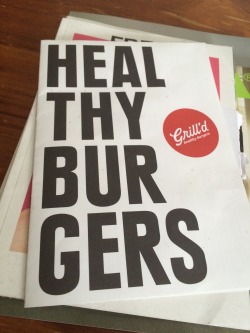 anexperimentallife: tockthewatchdog:  felixferne:  it’s been literal weeks and i’ve only just realised this is meant to be read as “healthy burgers” and not “heal thy burgers”  #honestly without that caption i might never have figured it out