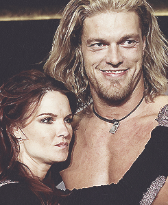 french-kiss-spears:  Edge &amp; Lita; my favourite pictures of them together.