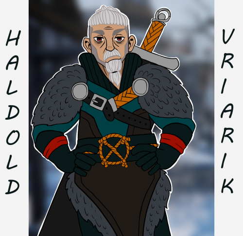 pavettadraws: Haldold is a supporting character from Autum of the World and like Mengrim, he comes f