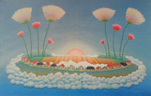 aubreylstallard:ivanrabuzin:Large cloud / Veliki oblak (1967) oil on canvasIvan Rabuzin