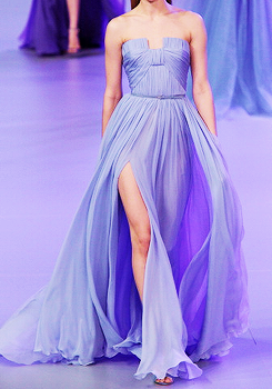 fashion-runways:  Elie Saab Paris Fashion Week 2014 - PURPLE / LAVENDER 