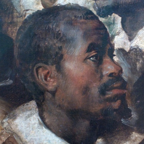 medievalpoc: Peter Paul RubensFour Studies of a Male HeadNetherlands (c. 1617-19)Oil on canvas trans