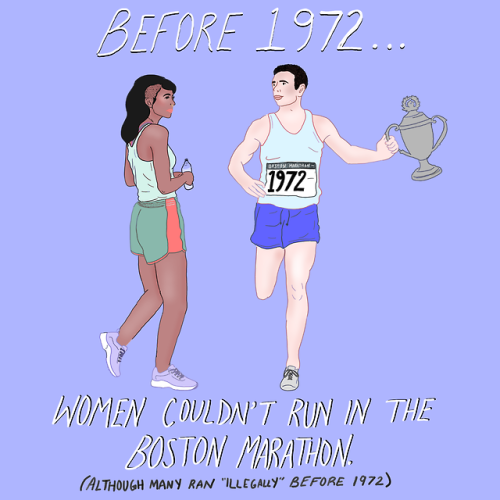 In April of 1967, Kathrine Switzer, a journalism student at Syracuse University ‍♀️ entered the Bost
