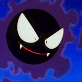 ap-pokemon:#092 Gastly - An almost invisible Pokémon born from poison gases. Gastly can envelop an o