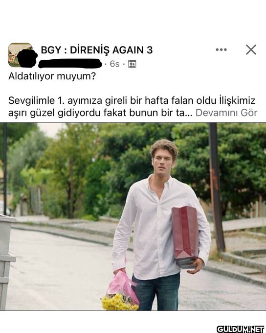 Aldatılıyor muyum?  BGY:...