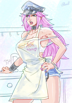 hironicamente:Poison in apron because of