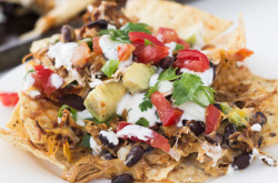 lustingfood:  Shredded BBQ Chicken Nachos 