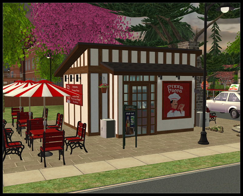 Still Sims 2 — Pizza Papa is the place for pizza delivery in...