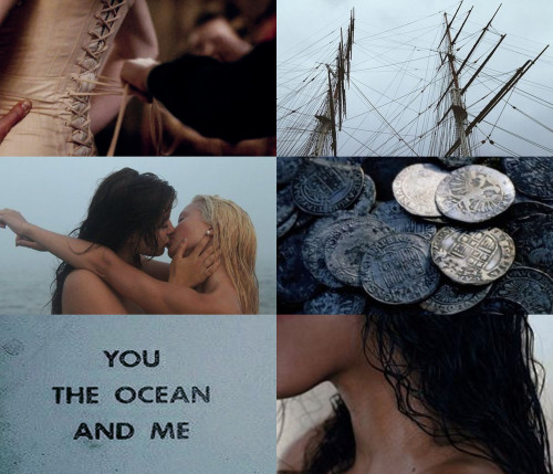 sharkgriffin: femslash aesthetics | eleanor guthrie x max (black sails) for scandalin “when th