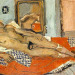 gayartists:Male nude reclining on a bed, Yannis Tsarouchis (1910-1989)