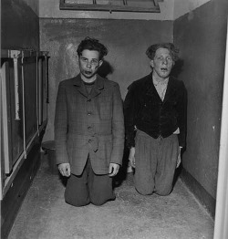 Historicaltimes:  These Are Buchenwald Concentration Camp Guards Who Received A Beating