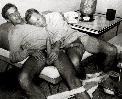 thefagmag:  Husbands who cheat   big vintage dick &gt; the big dick dude looking