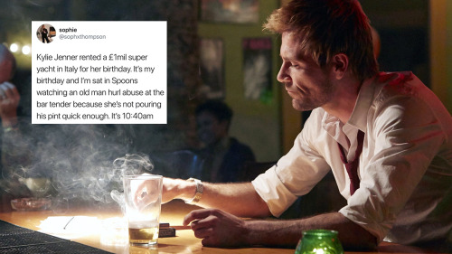 John Constantine as British Tweets, part 1