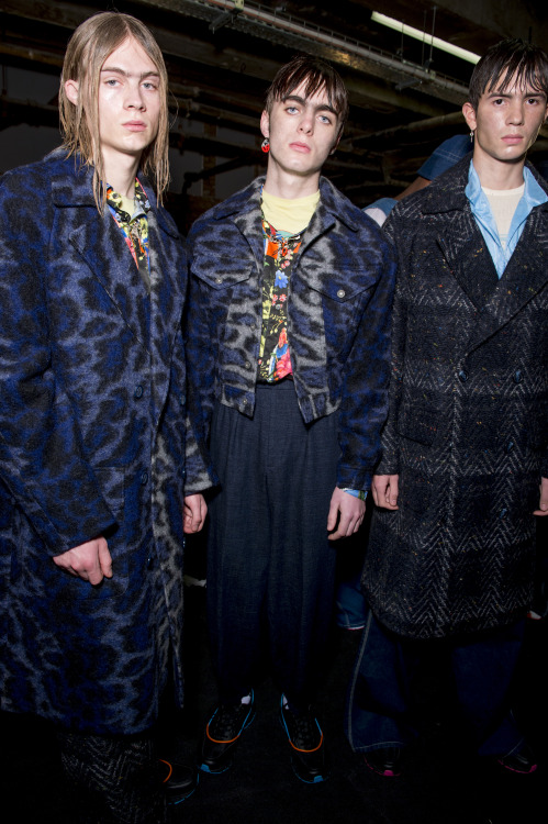 Backstage at #TopmanLFWM - Topman Design AW17 Show