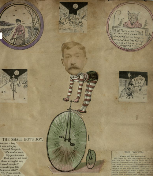 quienesesachica: collectorsweekly: Images from the Louisiana Cycling Club “Spokes” Scrap