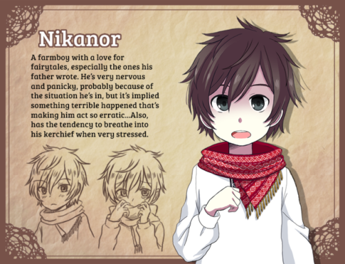 project-claroscuro: Character profiles for the two protagonists in Claroscuro. Hopefully you’ll like