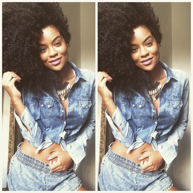 africanp0wer:  (via Carolina Prazeres no Instagram: “🍃”) 