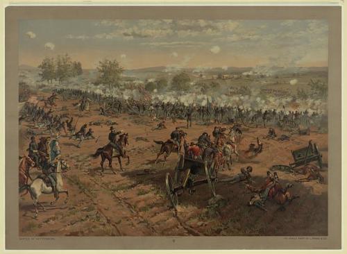 pbsthisdayinhistory:July 1, 1863: The Battle of Gettysburg Begins150 years ago today, Union and Conf