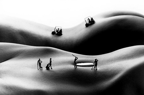 showslow:  Allan Teger, Bodyscapes   Photographer Allan Teger’s Bodyscapes project makes the nude human form fun - sexy fun.  has taken the nude body and transformed it into a landscape, taking the bodies curves, unique characteristics, and shape