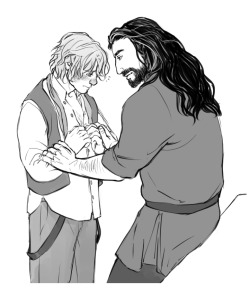 kaciart:  Ewe wanted Bilbo shakily undressing
