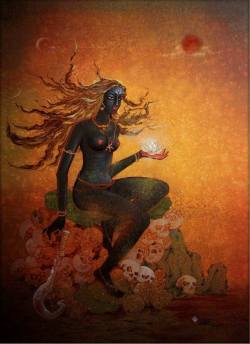 arjuna-vallabha:  Kalika, by Tanushree Ghosh